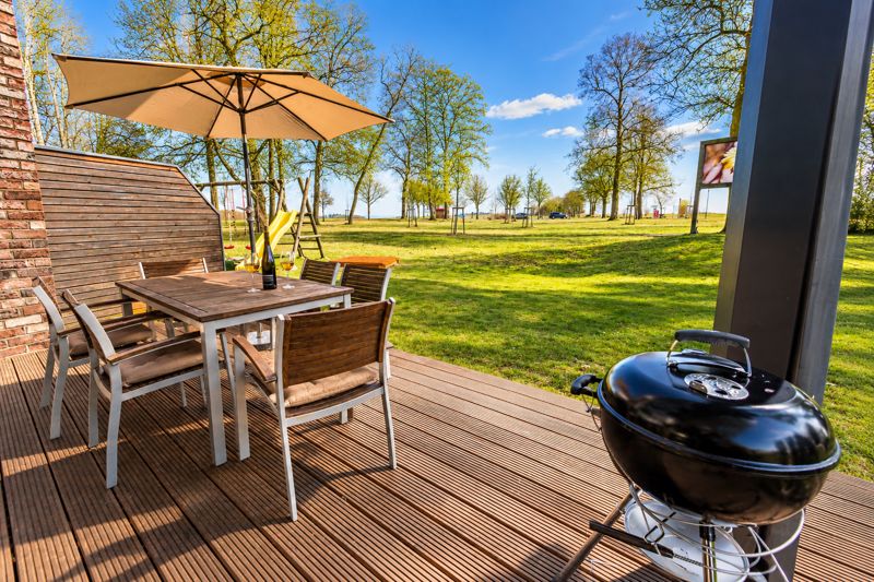 Terrasse mit Grill